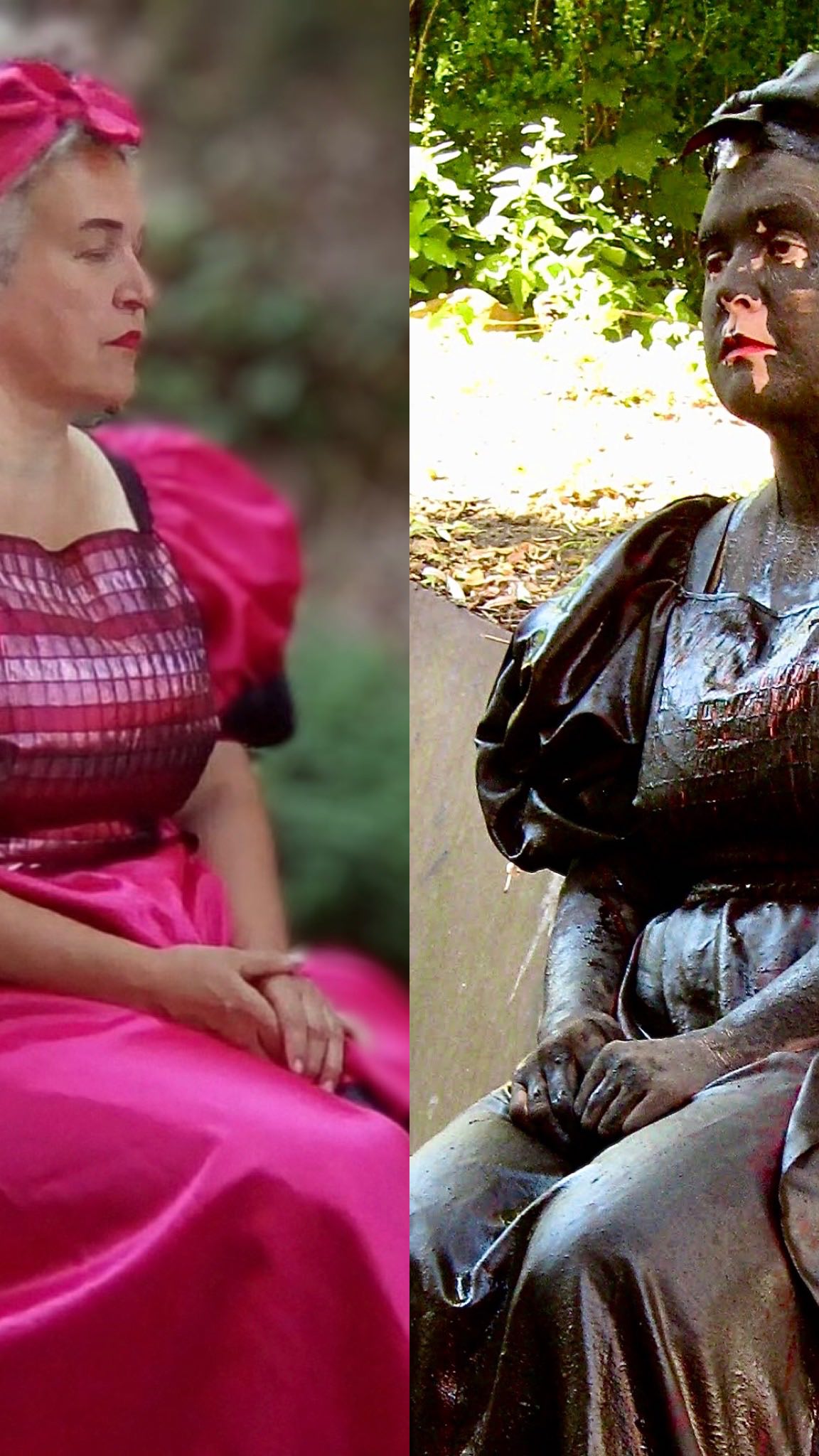 BÄNDEBU performance Sculpture #baindeboue #boue #schlamm #schlammbad #moorbad #sculptures #sculpture #mud